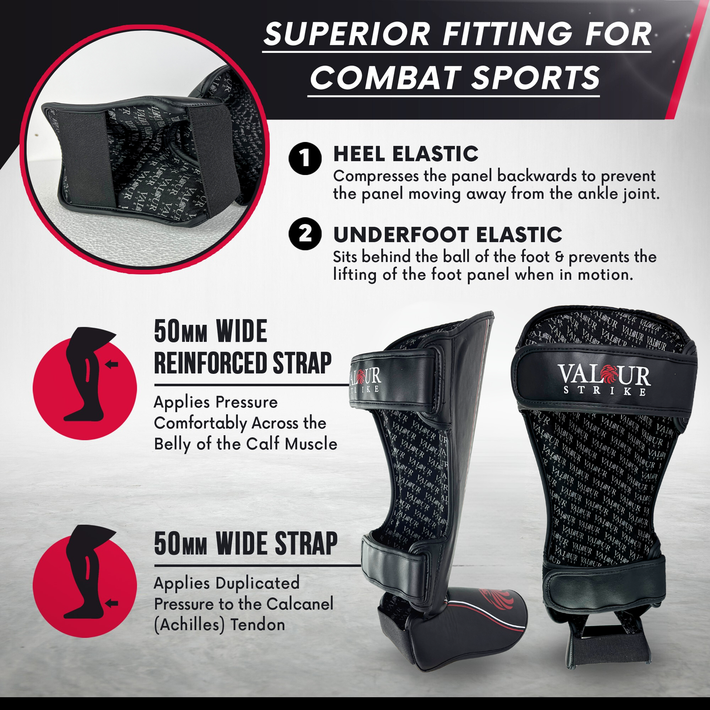 Kickboxing Shin Guards (Black)