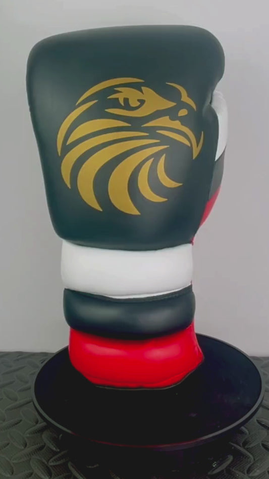 Lace Up Boxing Gloves for sparring Boxing MMA Kickboxing training