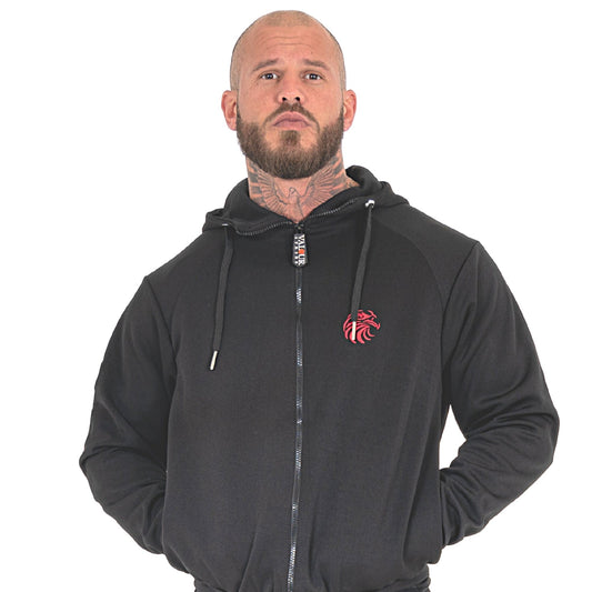 V-Force 5.0 Zipper Hoody – Black Training Hoodie for Men & Women