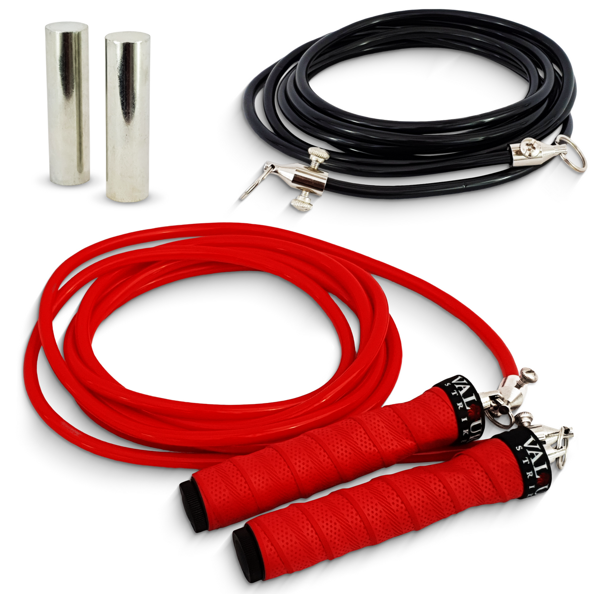 Valour Strike Pro Weighted Jump Rope Skipping Rope for Fitness