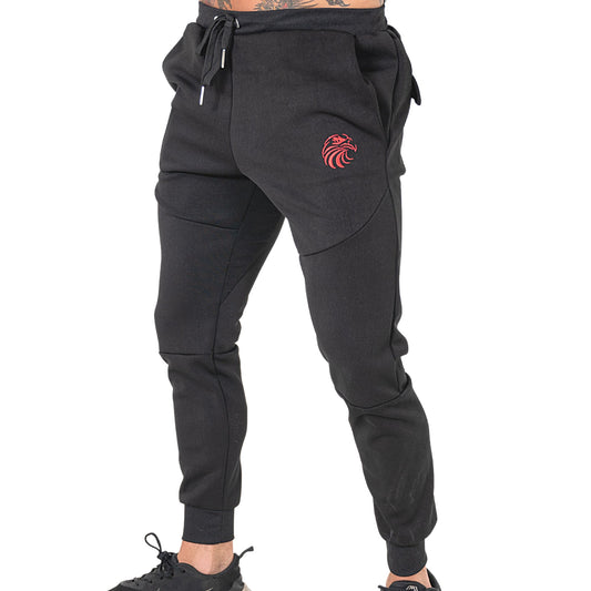 Black Joggers – Slim Fit Training Bottoms with Phone Pockets