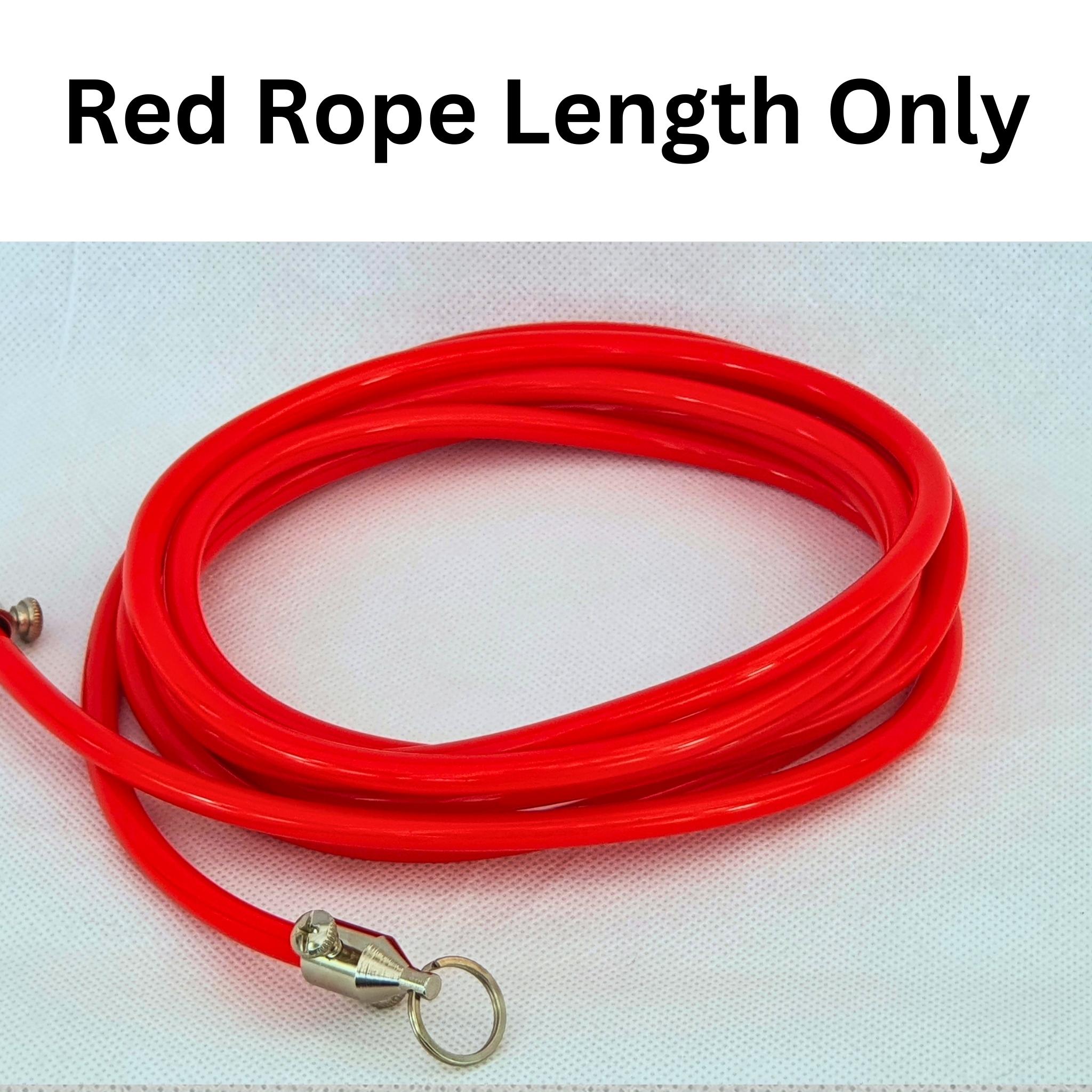 Red PVC Skipping Rope Length 8mm
